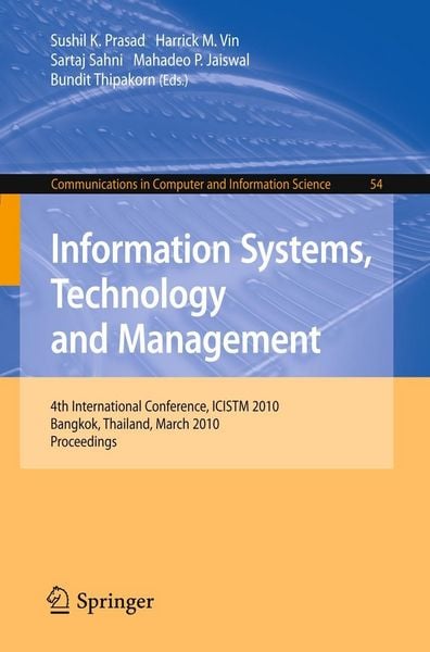 Produktbild: Information Systems, Technology and Management