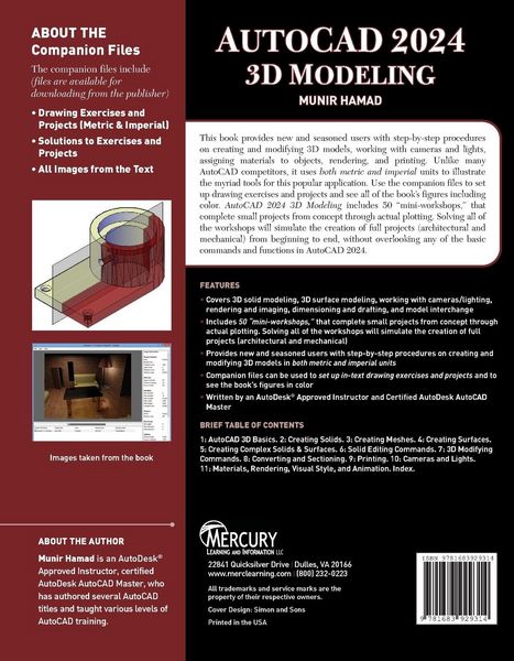 Produktbild: AutoCAD 2024 3D Modeling