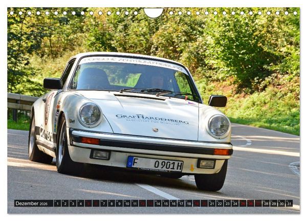 Produktbild: Porsche Oldtimer - EGGBERG KLASSIK - Der Berg ruft (Wandkalender 2026 DIN A4 quer), CALVENDO Monatskalender