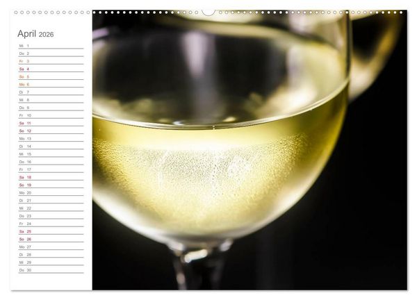 Produktbild: Wein (hochwertiger Premium Wandkalender 2026 DIN A2 quer), Kunstdruck in Hochglanz