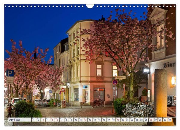 Produktbild: BONN f&uuml;r Nachtschw&auml;rmer (Wandkalender 2026 DIN A3 quer), CALVENDO Monatskalender