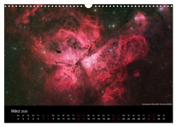 Produktbild: Deep Sky Fotografie (Wandkalender 2026 DIN A3 quer), CALVENDO Monatskalender