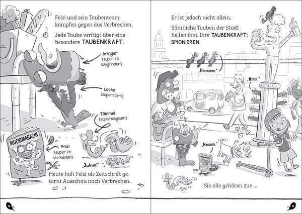 Produktbild: Knallharte Tauben lassen die Katze aus dem Sack (Band 5)