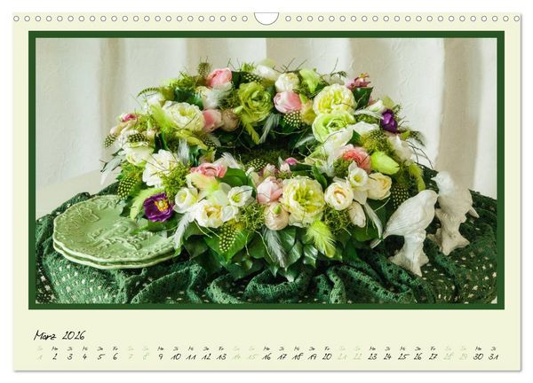 Produktbild: Blumen-Passion (Wandkalender 2026 DIN A3 quer), CALVENDO Monatskalender