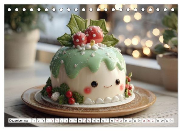 Produktbild: Kawaii-Gl&uuml;cksmomente (Tischkalender 2026 DIN A5 quer), CALVENDO Monatskalender