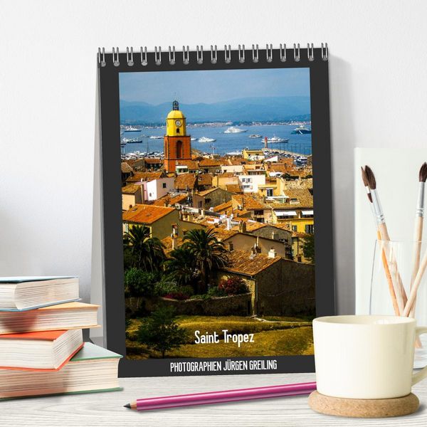 Produktbild: Saint Tropez (Tischkalender 2026 DIN A5 hoch), CALVENDO Monatskalender