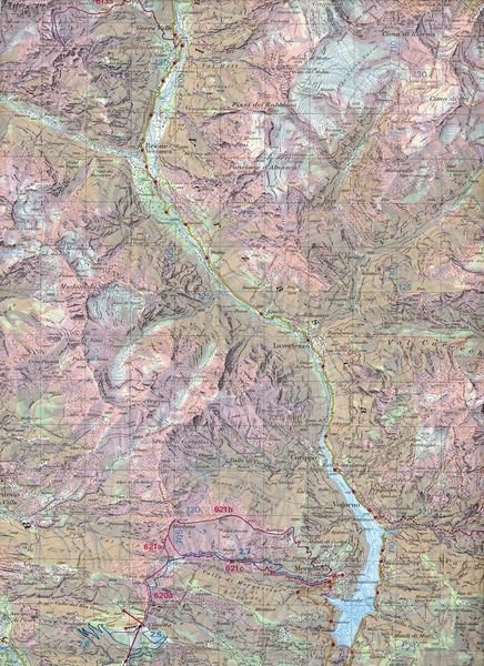Produktbild: 276S Val Verzasca Schneesportkarte