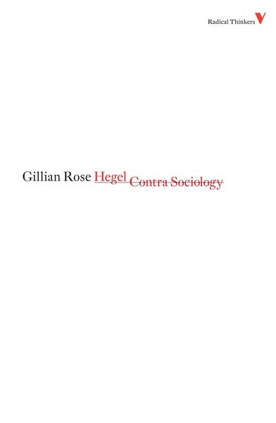 Produktbild: Hegel Contra Sociology