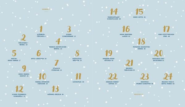 Produktbild: 24 Pl&auml;tzchen bis Weihnachten