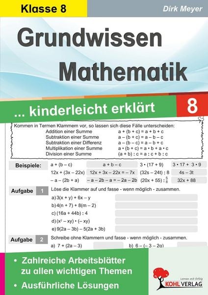Produktbild: Grundwissen Mathematik / Klasse 8