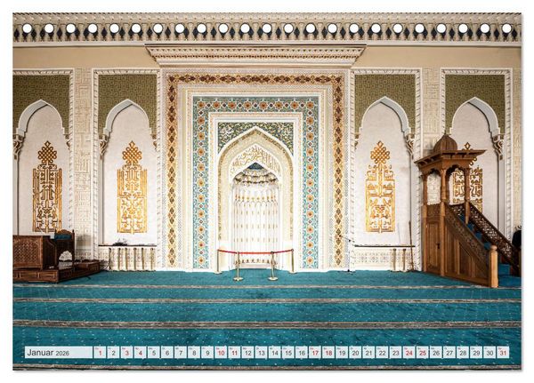 Produktbild: Usbekistan und seine Kultursch&auml;tze (Tischkalender 2026 DIN A5 quer), CALVENDO Monatskalender