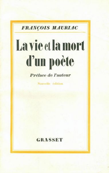 Produktbild: La vie et la mort d'un po&egrave;te