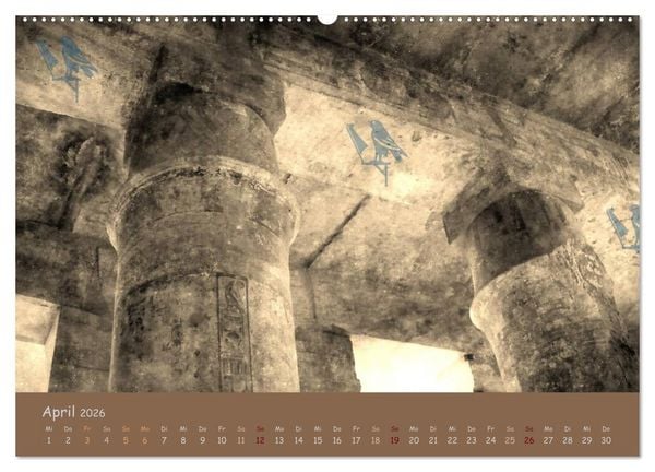 Produktbild: &Auml;gypten Nostalgie & Antike 2026 (Wandkalender 2026 DIN A2 quer), CALVENDO Monatskalender
