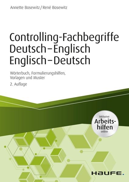 Produktbild: Controlling-Fachbegriffe Deutsch-Englisch, Englisch-Deutsch - inkl. Arbeitshilfen online