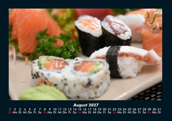 Produktbild: Genuss 2027 Fotokalender DIN A4