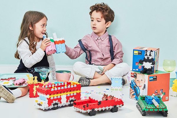 Produktbild: Plus-Plus 300 Kreativ Bausteine Pastell