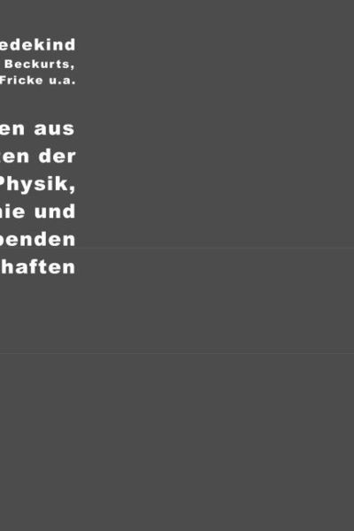 Dedekind, R: Richard Dedekind, Taschenbuch von Heinrich Beckurts , Guido Bodländer , Robert Fricke, VDM, 9783836401524