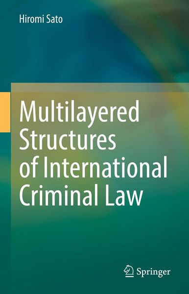 Produktbild: Multilayered Structures of International Criminal Law