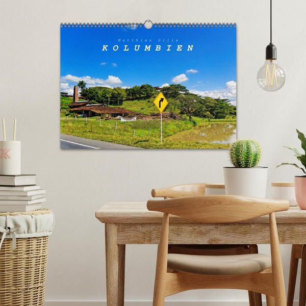 Produktbild: Kolumbien (Wandkalender 2026 DIN A3 quer), CALVENDO Monatskalender