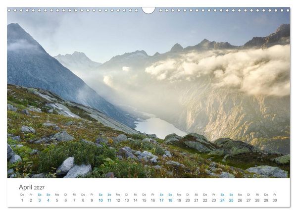 Produktbild: Alpen im Licht (Wandkalender 2027 DIN A3 quer), CALVENDO Monatskalender