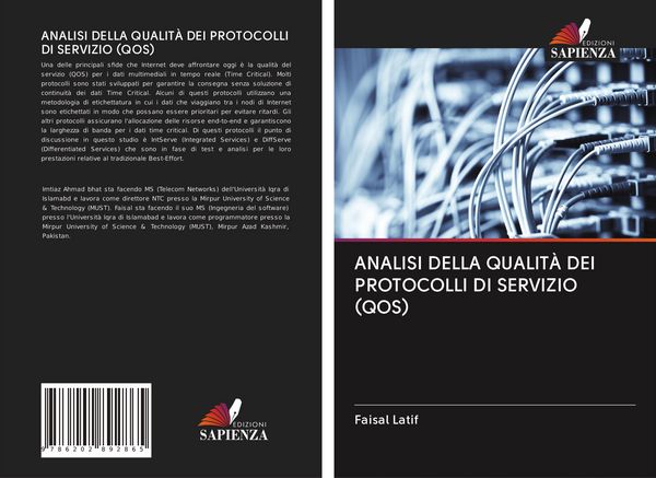 Produktbild: Analisi Della Qualit&agrave; Dei Protocolli Di Servizio (qos)