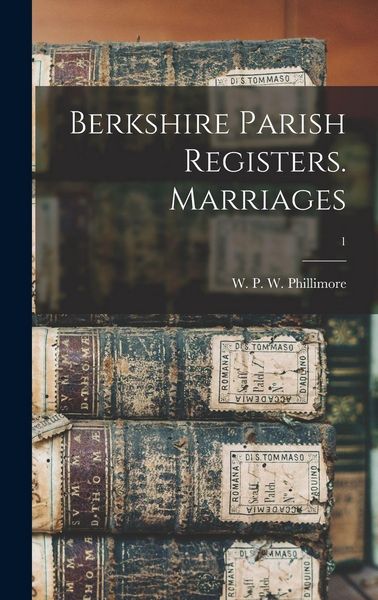 Produktbild: Berkshire Parish Registers. Marriages; 1