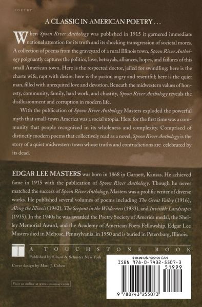 Produktbild: Spoon River Anthology