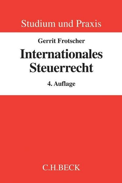 Produktbild: Frotscher, G: Internationales Steuerrecht