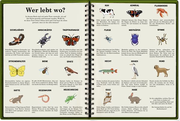 Produktbild: WimmelSuchBuch: Tiere &uuml;ber und unter der Erde (Buchbonus)