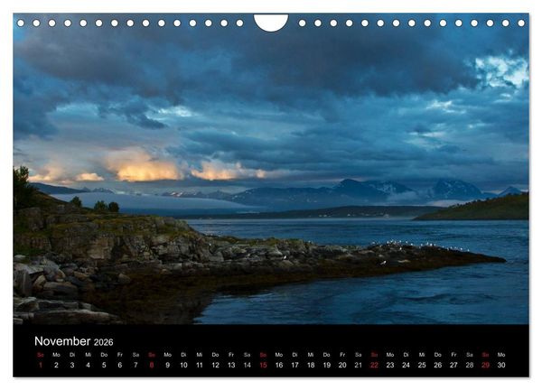 Produktbild: Norwegen - Faszination des Nordens (Wandkalender 2026 DIN A4 quer), CALVENDO Monatskalender