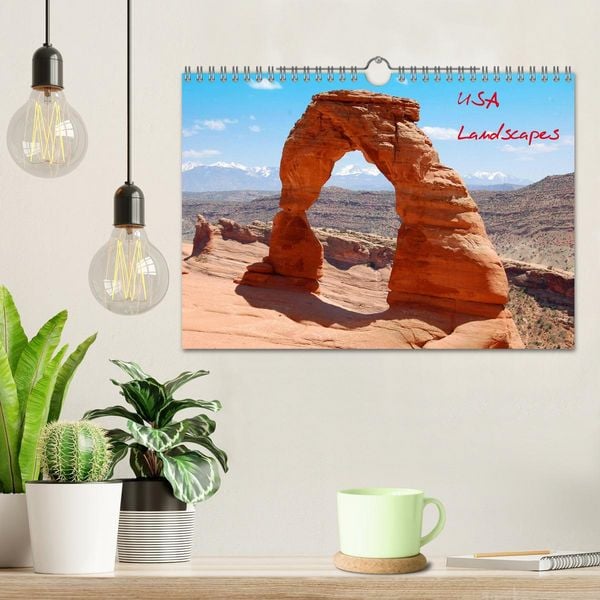 Produktbild: USA Landscapes (Wandkalender 2026 DIN A4 quer), CALVENDO Monatskalender