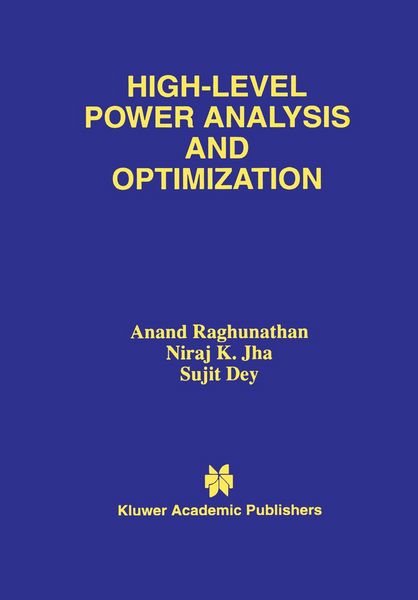 Produktbild: High-Level Power Analysis and Optimization