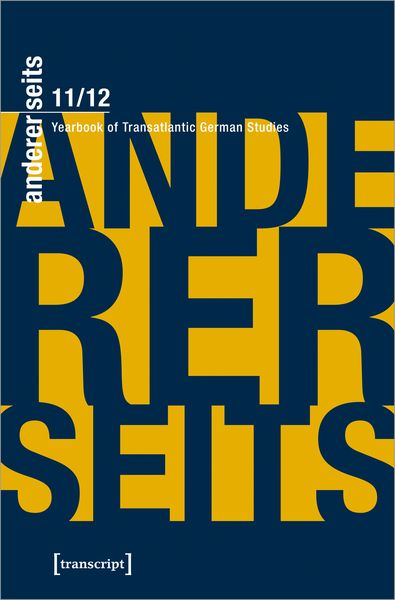 Produktbild: Andererseits &ndash; Yearbook of Transatlantic German Studies