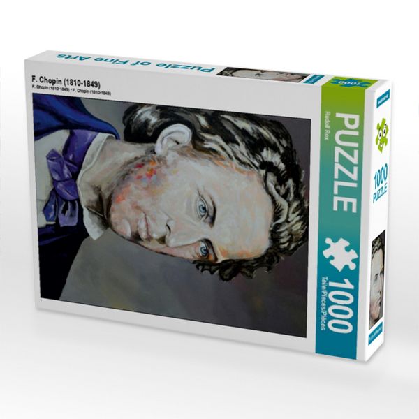 CALVENDO Puzzle F. Chopin (1810-1849) | 1000 Teile Lege-Größe 64x48cm Foto-Puzzle für glückliche Stunden