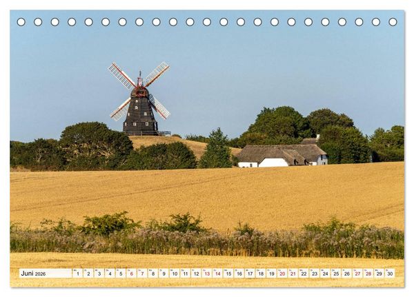 Produktbild: D&auml;nemark - Insel Langeland (Tischkalender 2026 DIN A5 quer), CALVENDO Monatskalender