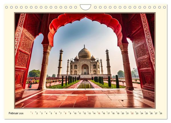 Produktbild: Tradition und Kultur in Indien (Wandkalender 2026 DIN A4 quer), CALVENDO Monatskalender
