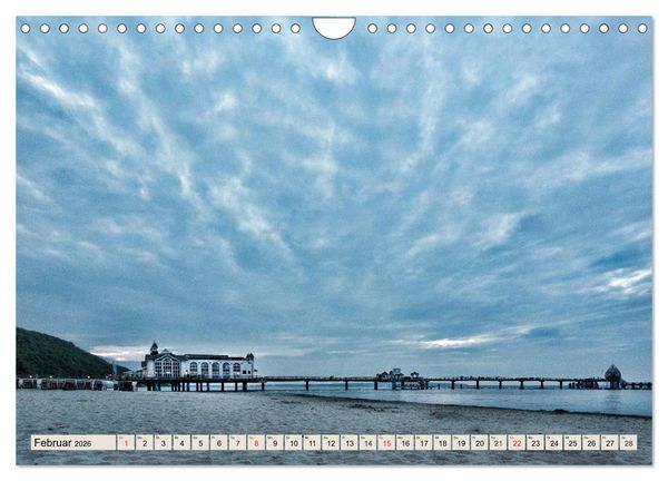 Produktbild: Urlaubsparadies R&uuml;gen (Wandkalender 2026 DIN A4 quer), CALVENDO Monatskalender