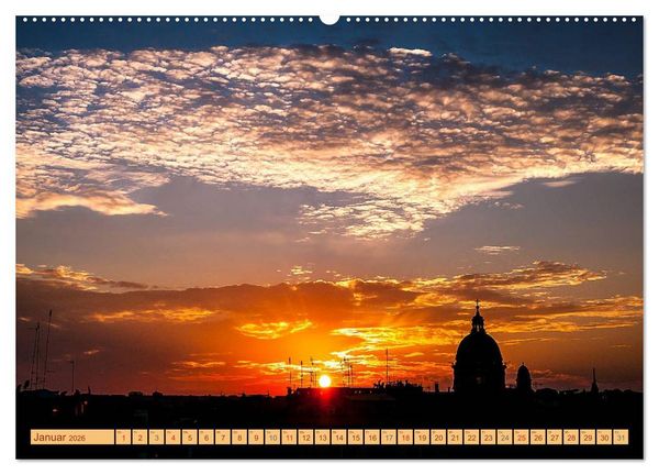 Produktbild: Rom - In der Ewigen Stadt (hochwertiger Premium Wandkalender 2026 DIN A2 quer), Kunstdruck in Hochglanz