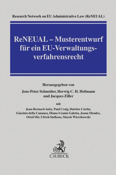 Produktbild: ReNEUAL - Musterentwurf f&uuml;r ein EU-Verwaltungsverfahrensrecht