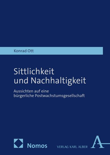 Produktbild: Sittlichkeit und Nachhaltigkeit
