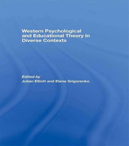 Produktbild: Western Psychological and Educational Theory in Diverse Contexts