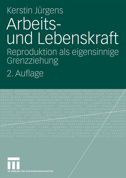 Produktbild: Arbeits- und Lebenskraft