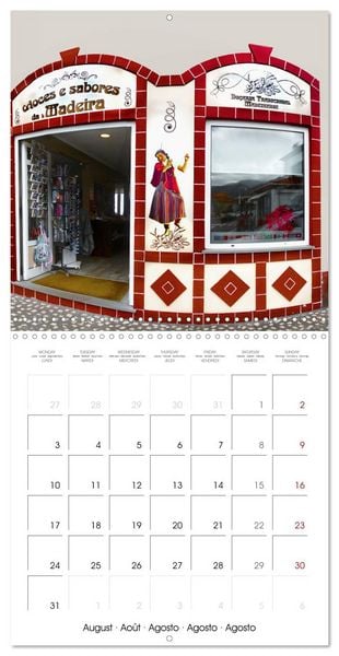 Produktbild: Madeira, Beauty of Nature (Wall Calendar 2026 12 &times; 12 Inch) CALVENDO 12 Month Wall Calendar