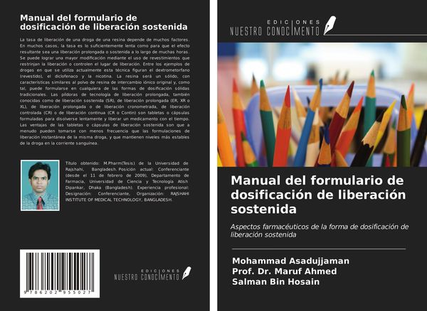 Produktbild: Manual del formulario de dosificaci&oacute;n de liberaci&oacute;n sostenida