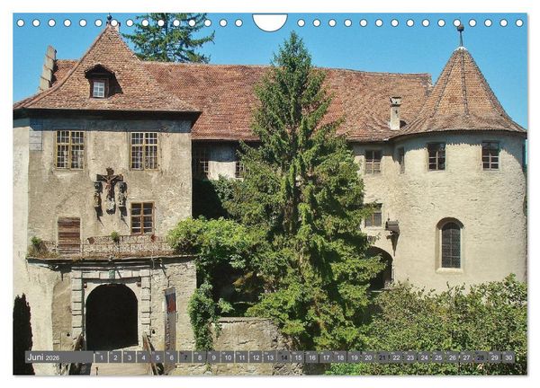 Produktbild: Burgromantik Burgen und Schl&ouml;sser in Deutschland (Wandkalender 2026 DIN A4 quer), CALVENDO Monatskalender