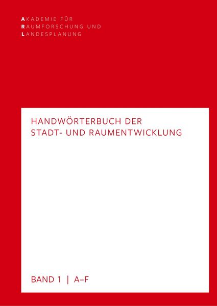 Produktbild: Handw&ouml;rterbuch der Stadt- und Raumentwicklung