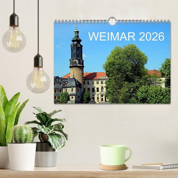 Produktbild: Weimar 2026 (Wandkalender 2026 DIN A4 quer), CALVENDO Monatskalender