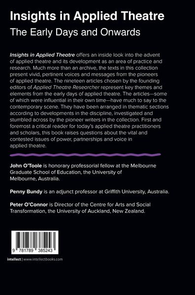 Produktbild: Insights in Applied Theatre