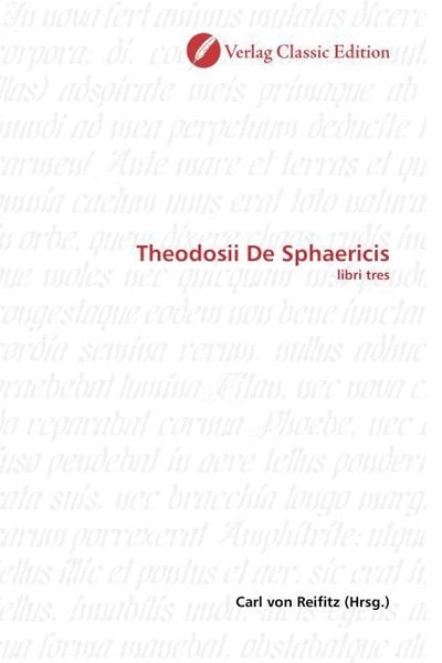 Produktbild: Theodosii De Sphaericis