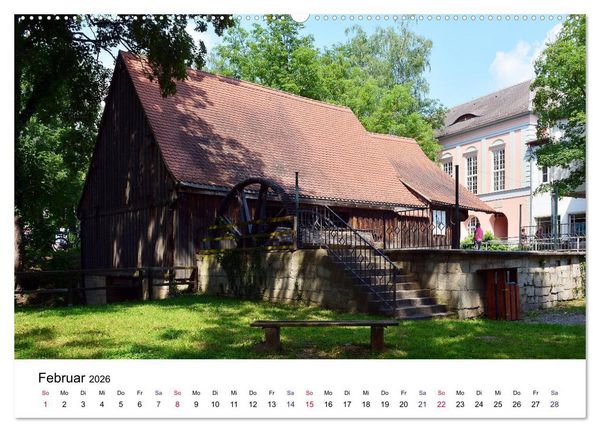 Produktbild: Solbad an der Saale - Bad K&ouml;sen (hochwertiger Premium Wandkalender 2026 DIN A2 quer), Kunstdruck in Hochglanz